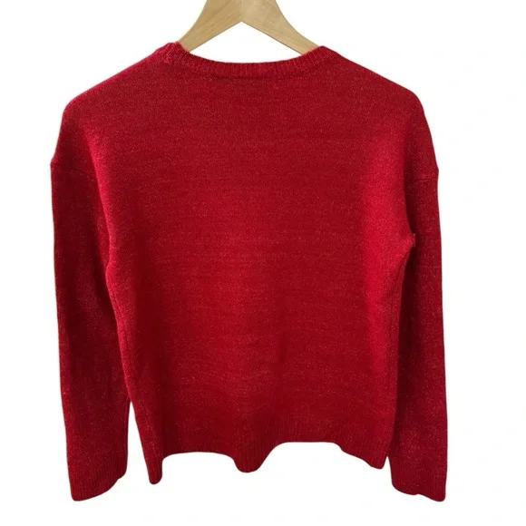 The Children’s Place Ugly Christmas Sweater Child Size Size 14 With Cat - Picture 2 of 8